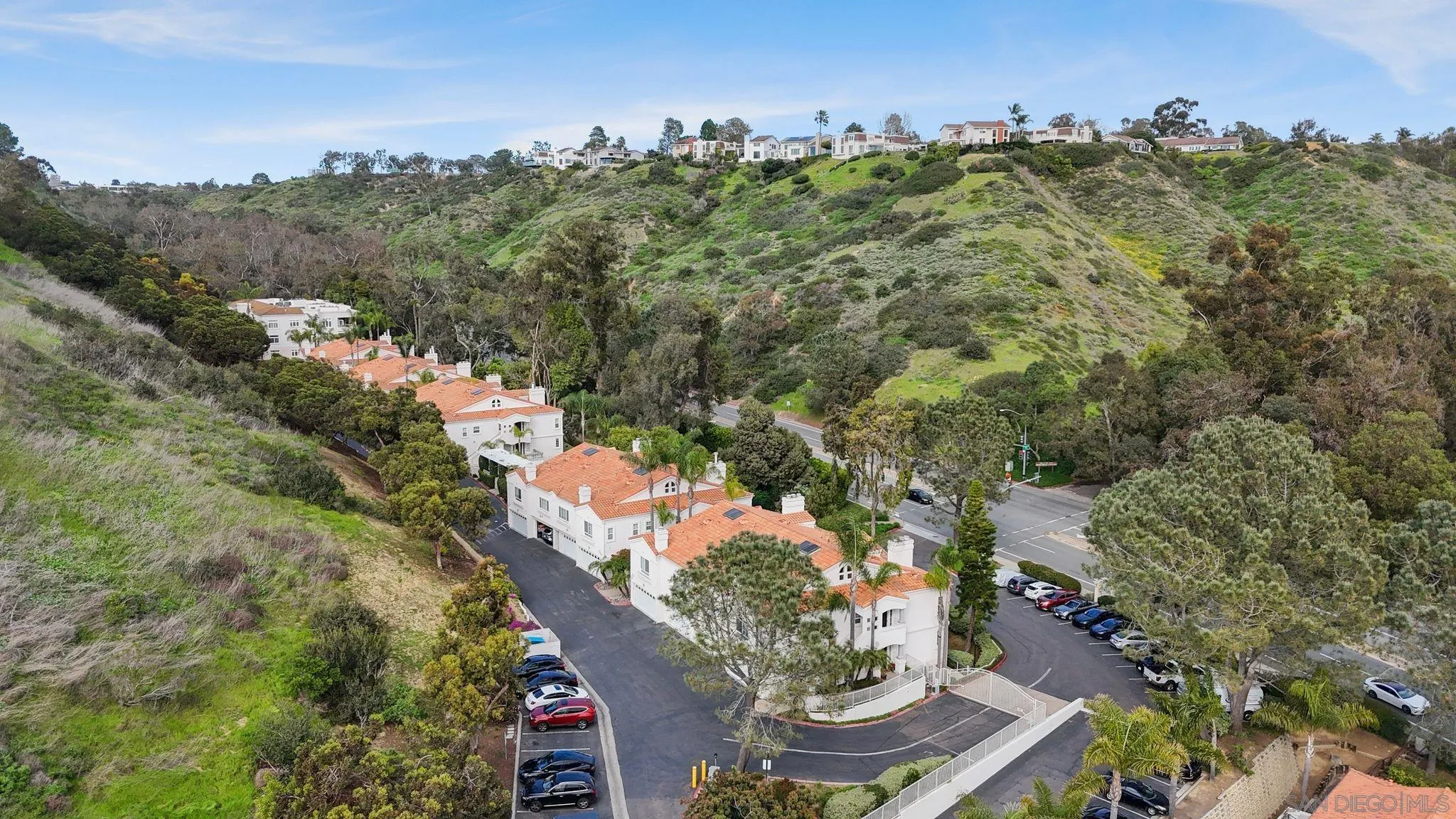 2842 Torrey Pines Road La Jolla, CA 92037 - Photo 21 of 45 an aerial view of a house with a yard