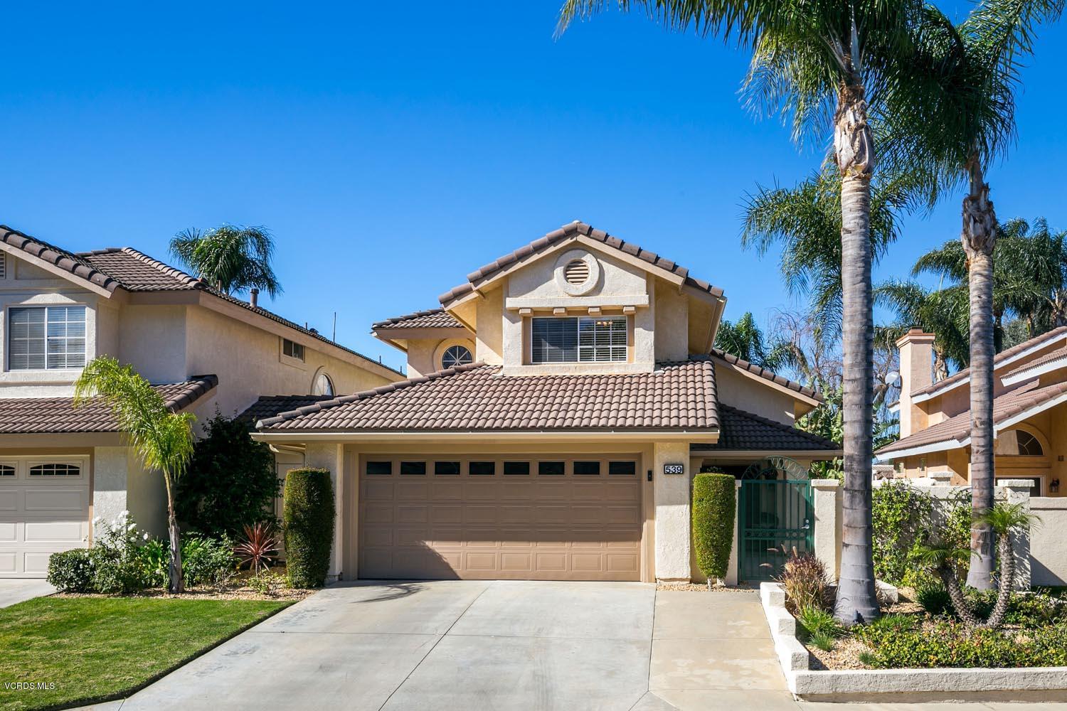 539 Galloping Hill Road Simi Valley, CA 93065 - Photo 1 of 30 a front view of a house with a garden