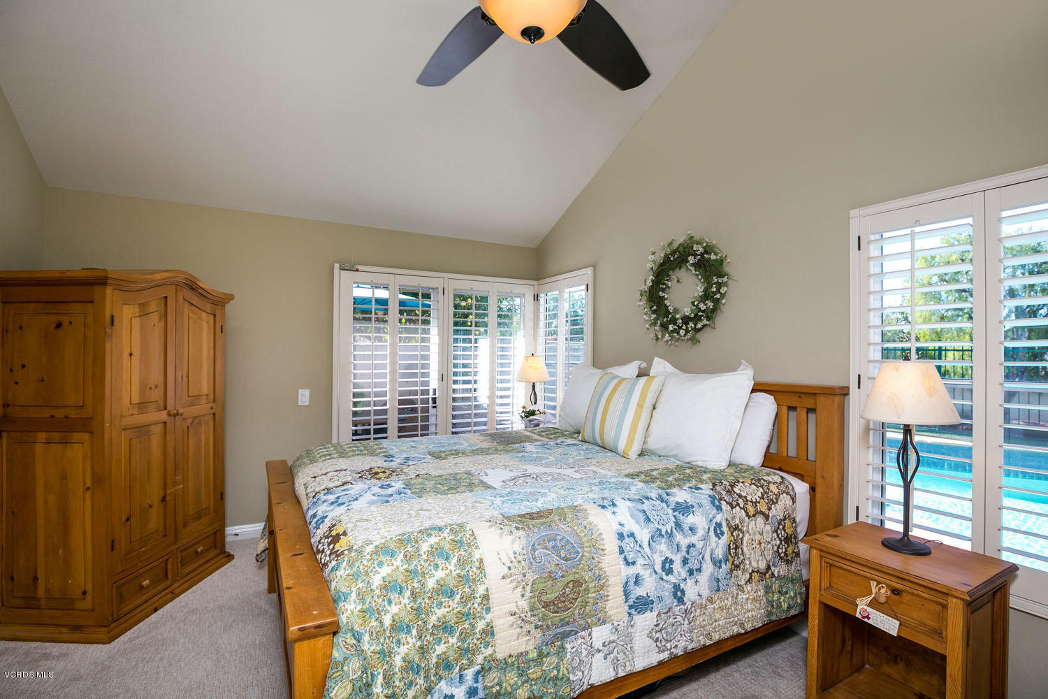 539 Galloping Hill Road Simi Valley, CA 93065 - Photo 14 of 30 a bed sitting in a bedroom next to a window