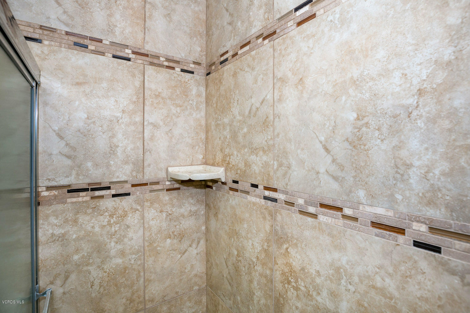 539 Galloping Hill Road Simi Valley, CA 93065 - Photo 24 of 30 a view of a room with a shower and a wooden floor