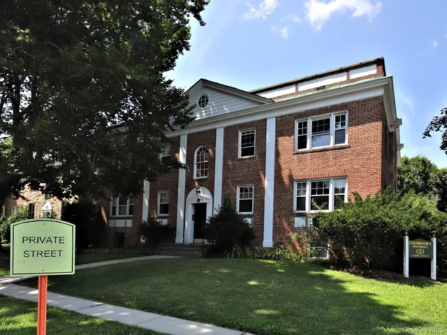 a sign on the side of a building