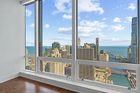 a view of a balcony with city view