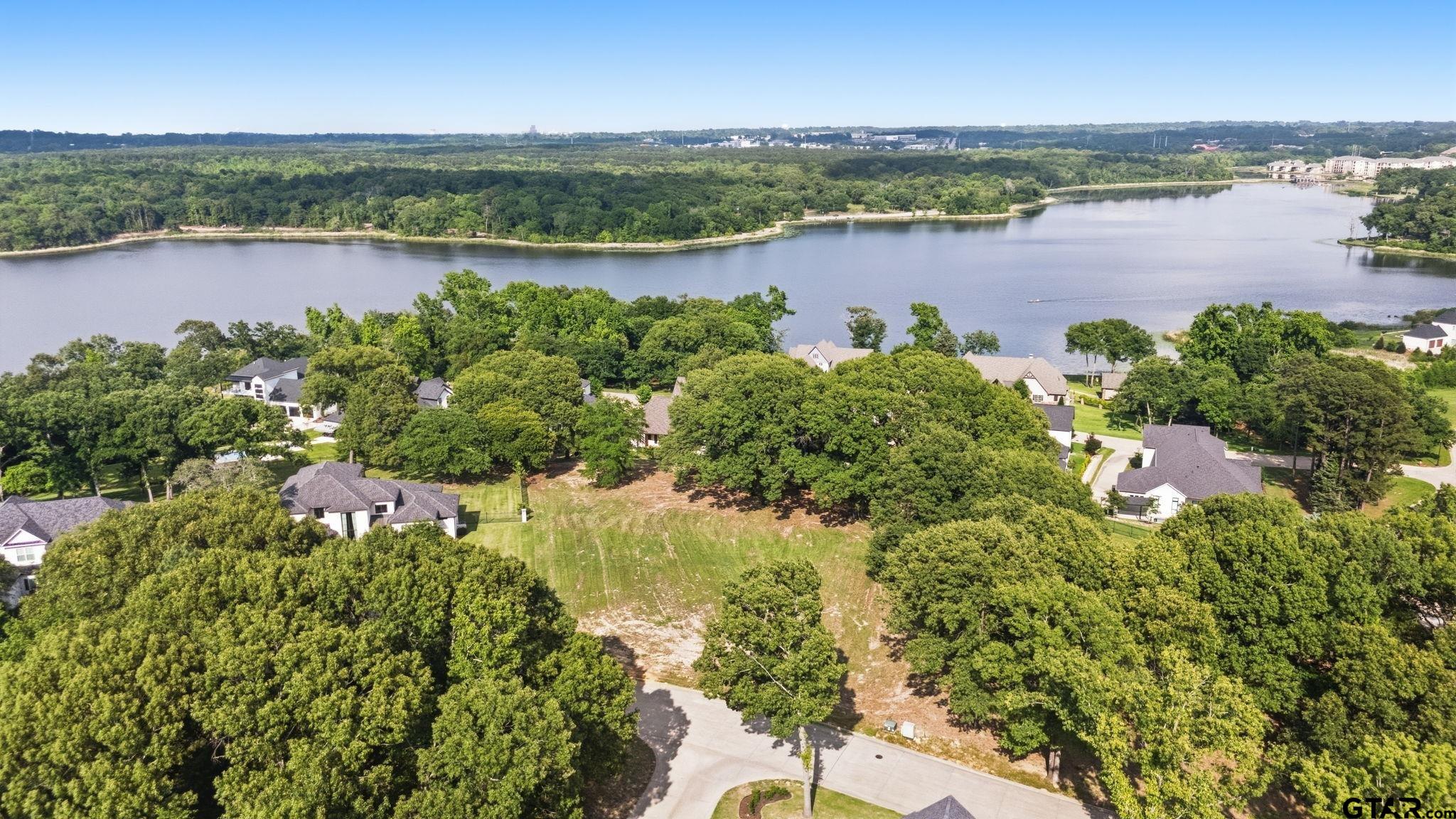 2473 Wellington Trace Tyler, TX 75709 - Photo 18 of 18 a view of a lake with a city