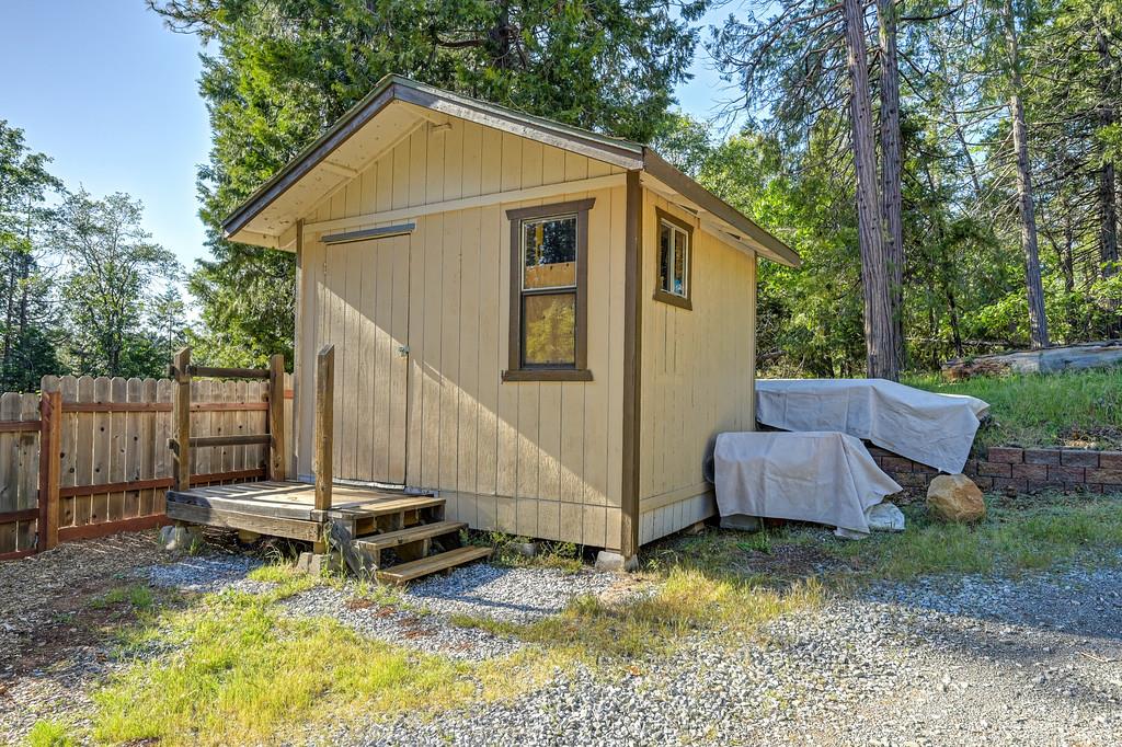 5415 Robert Road Pollock Pines, CA 95726 - Photo 43 of 72 Storage shed with snow blower included