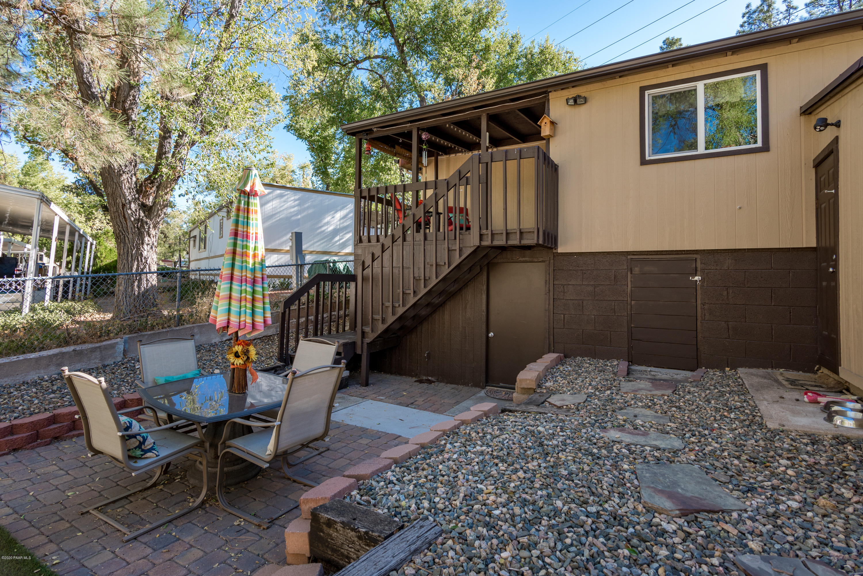 530 Copper Basin Road Prescott, AZ 86303 - Photo 26 of 35 Back Deck and Sitting area