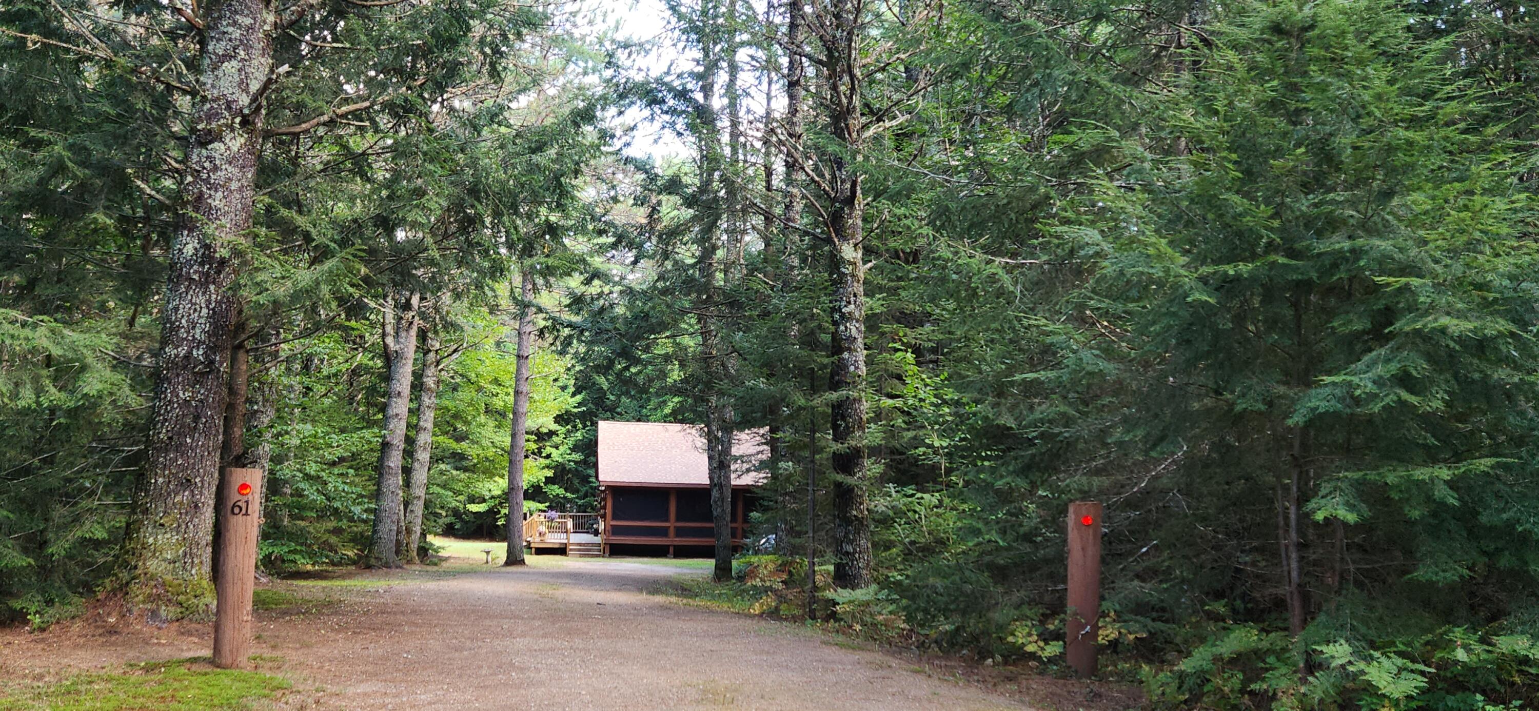 61 Big Woods Road Harrison, ME 04040 - Photo 3 of 31 Entrance to driveway