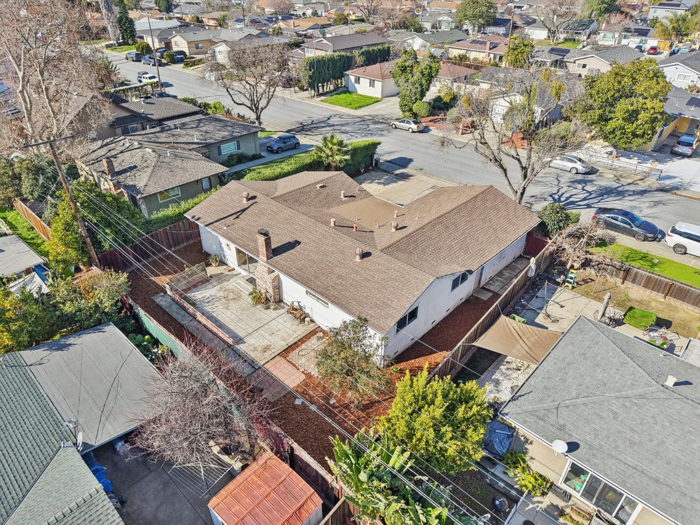 320 Coelho Street Milpitas, CA 95035 - Photo 24 of 34 an aerial view of a house with a yard