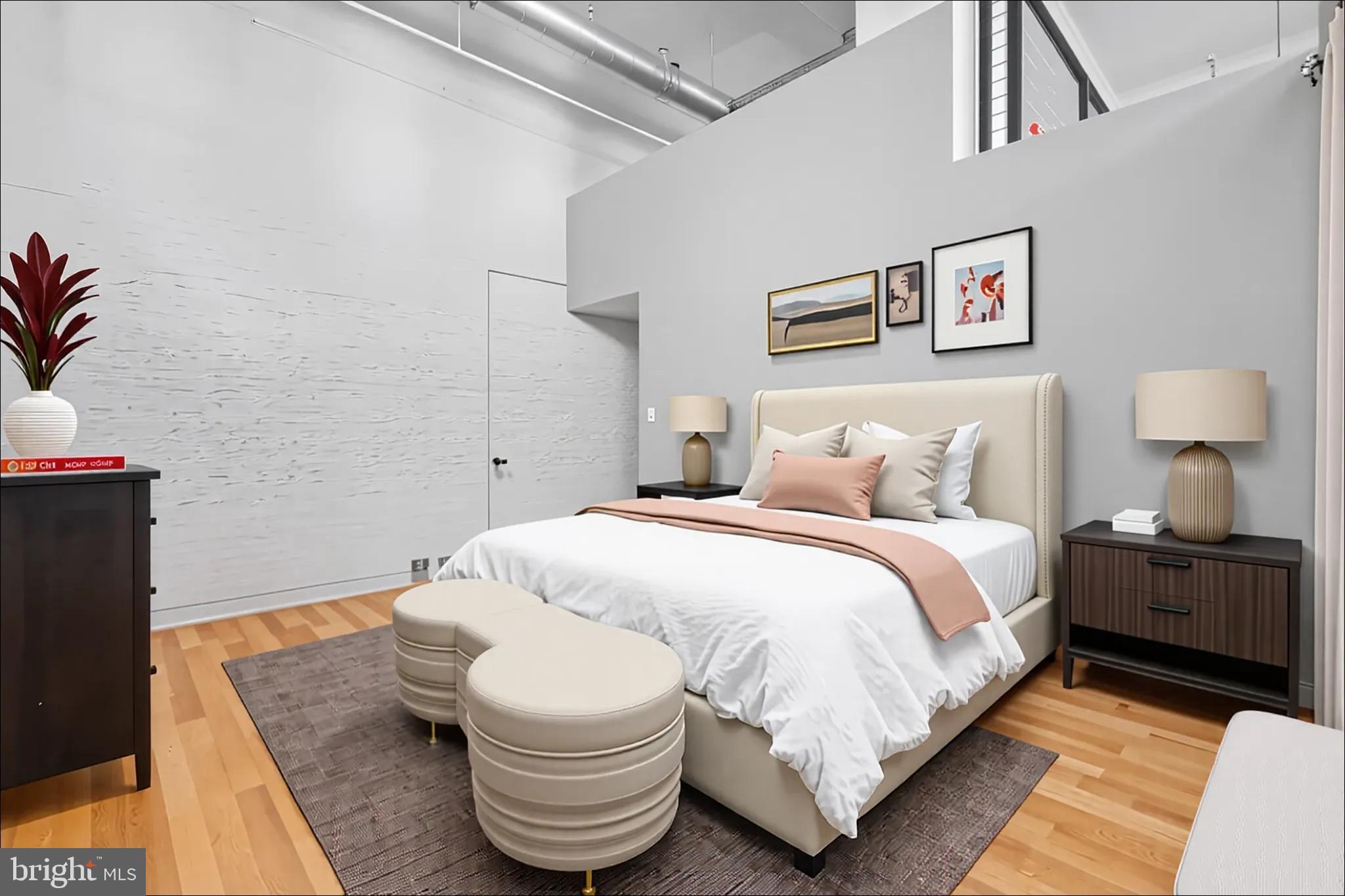 440 12th Street Northeast, Unit 210 Washington, DC 20002 - Photo 11 of 26 Staged Bedroom