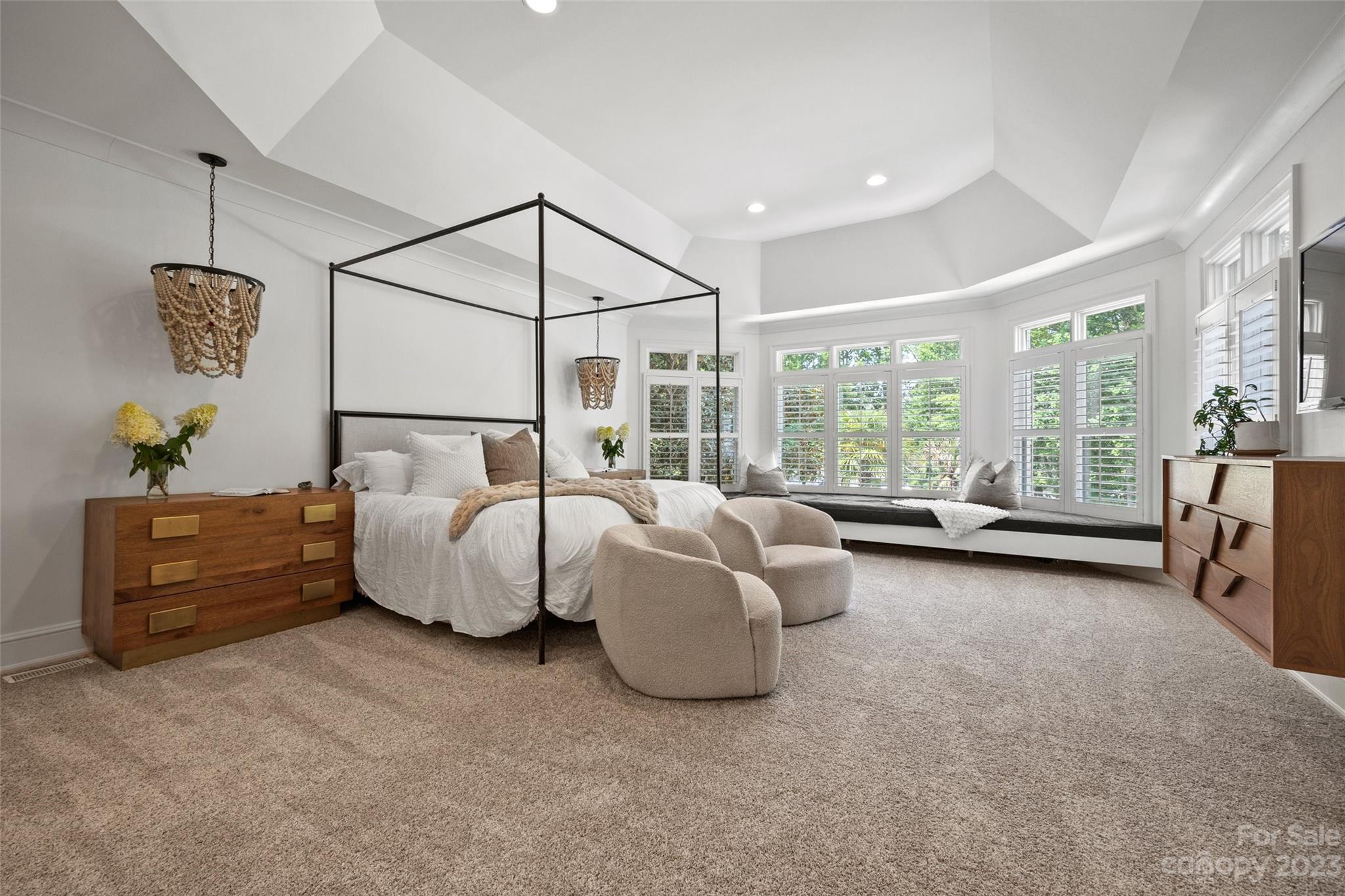 18930 Mary Ardrey Circle Cornelius, NC 28031 - Photo 18 of 48 a bed room with a bed and a couch