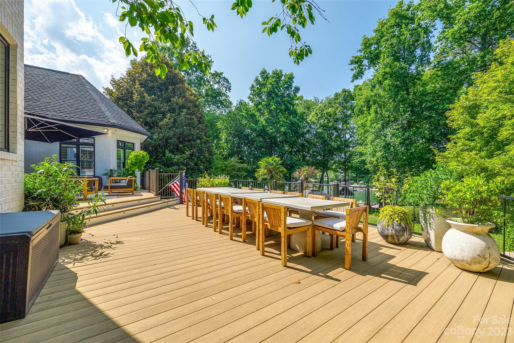 18930 Mary Ardrey Circle Cornelius, NC 28031 - Photo 40 of 48 a view of a patio on the roof deck