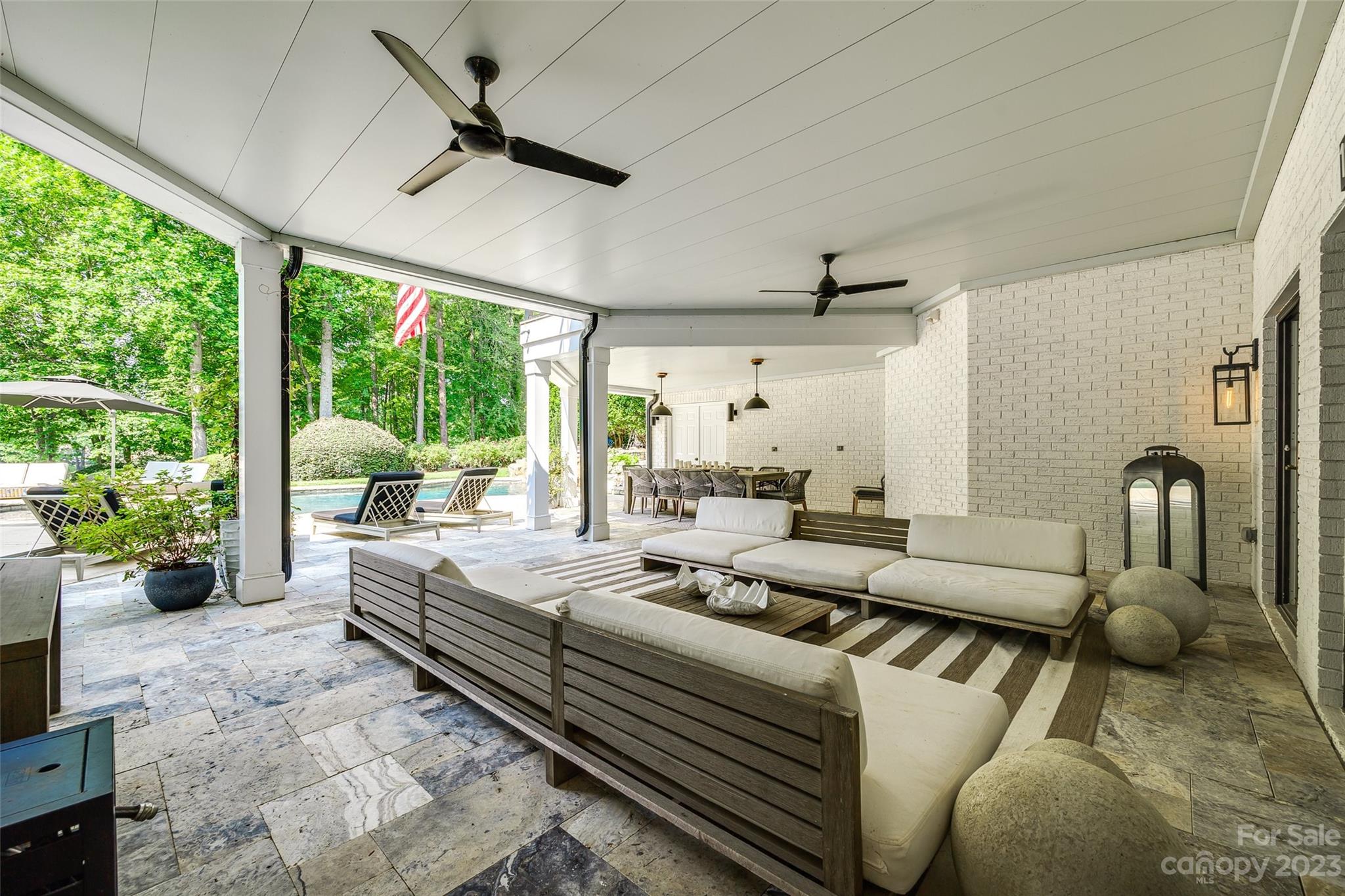 18930 Mary Ardrey Circle Cornelius, NC 28031 - Photo 41 of 48 a living room with furniture and a large window