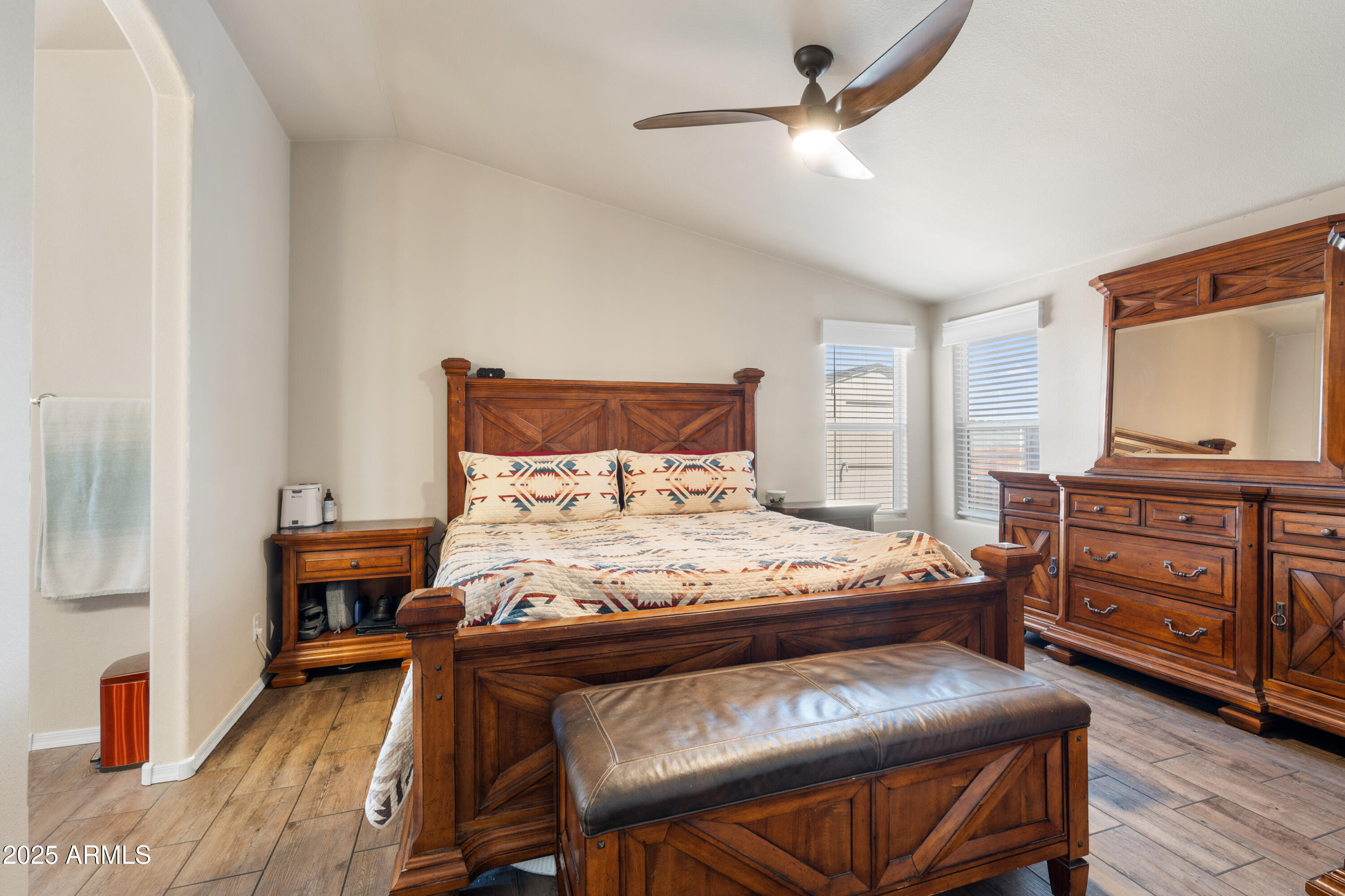 1174 Wheeler Road Camp Verde, AZ 86322 - Photo 4 of 23 a bedroom with a bed and a dresser