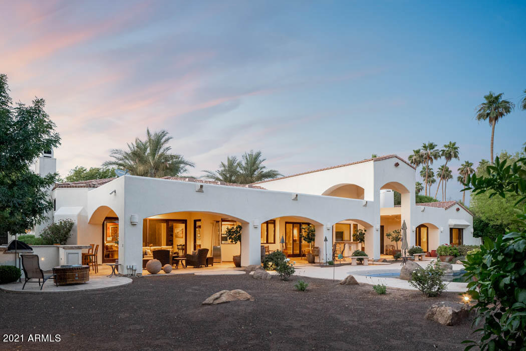 7475 East Jackrabbit Road Scottsdale, AZ 85250 - Photo 26 of 31 26 Back Elevation