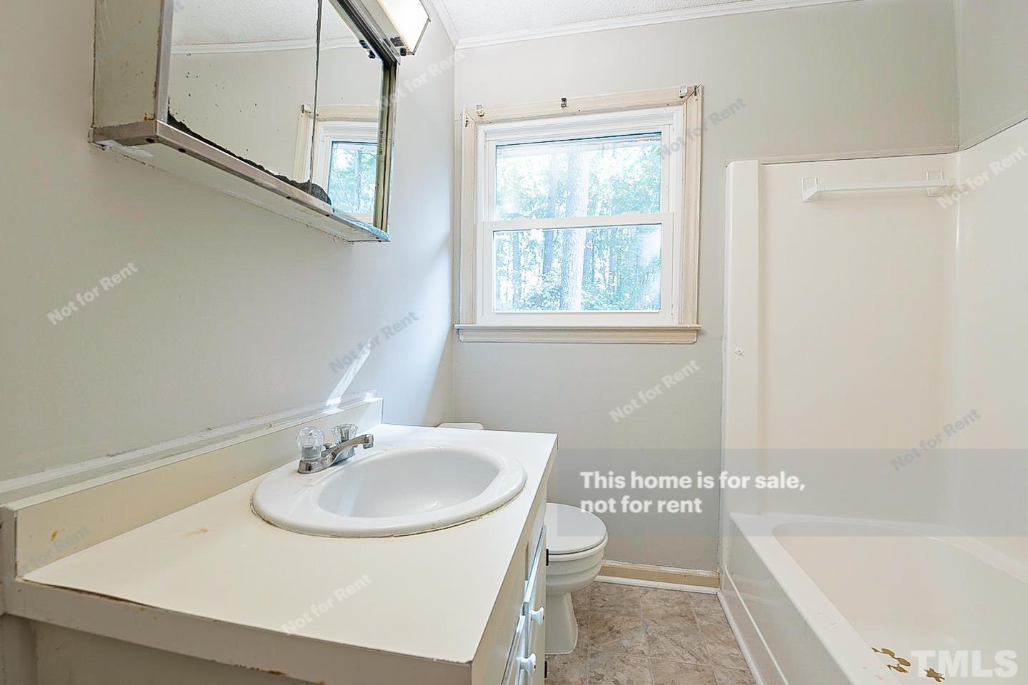 4903 Fayetteville Road Durham, NC 27713 - Photo 15 of 19 a bathroom with a sink and a bathtub