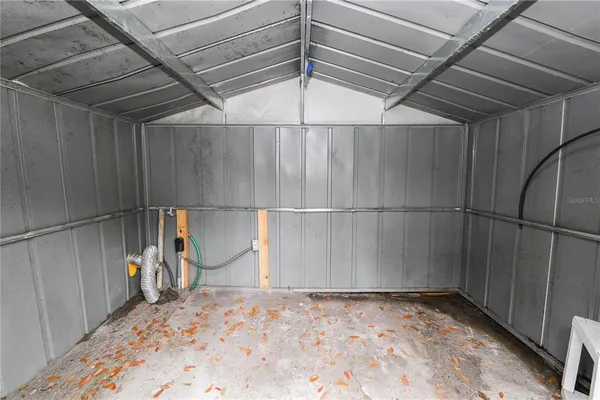 a view of a small space