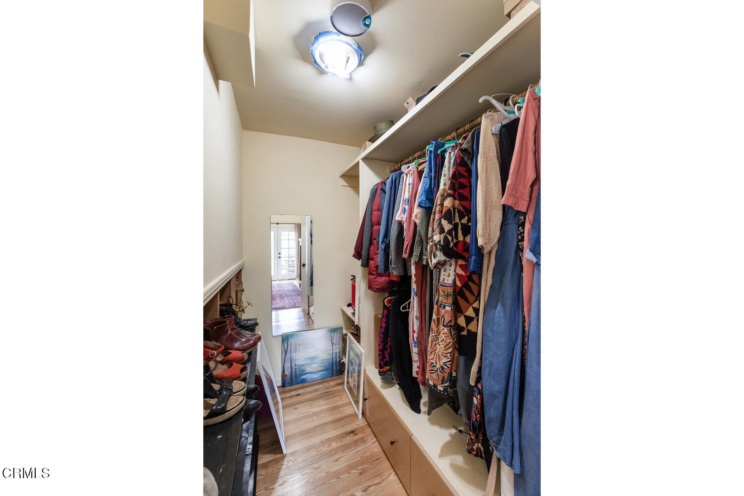 1419 Alpha Avenue Pasadena, CA 91104 - Photo 24 of 40 a view of a hallway with clothes and shoes