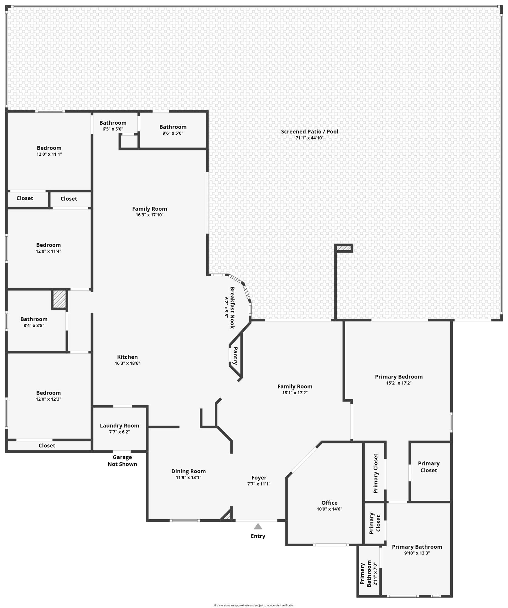 10648 Maple Chase Drive Boca Raton, FL 33498 - Photo 51 of 51 Floorplan