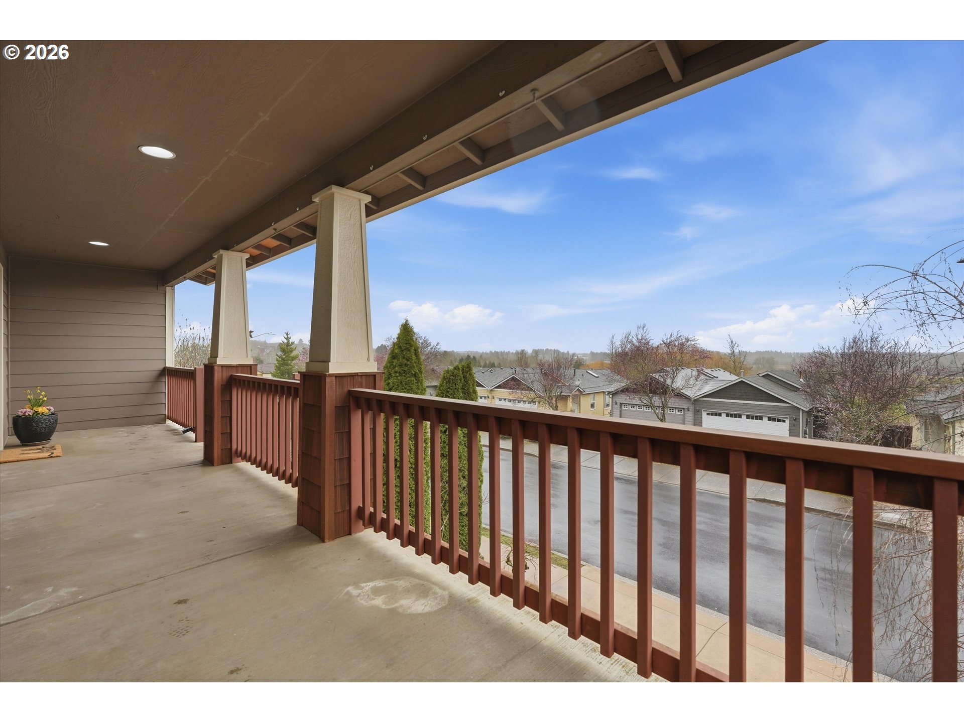 3130 Northwest Pacific Rim Drive Camas, WA 98607 - Photo 28 of 33 a view of balcony with furniture