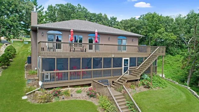 a house with garden in front of it