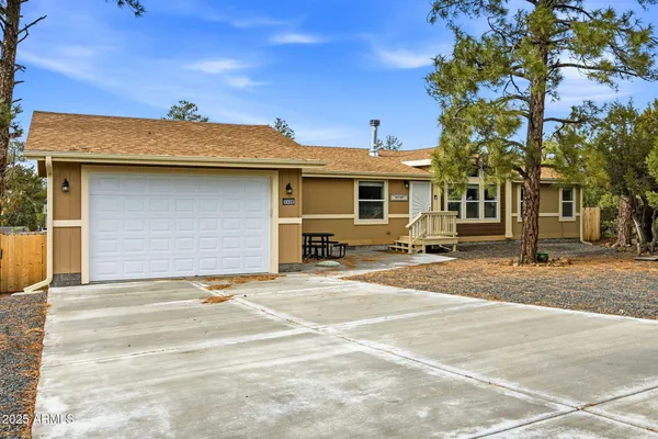 a view of a house with a outdoor space