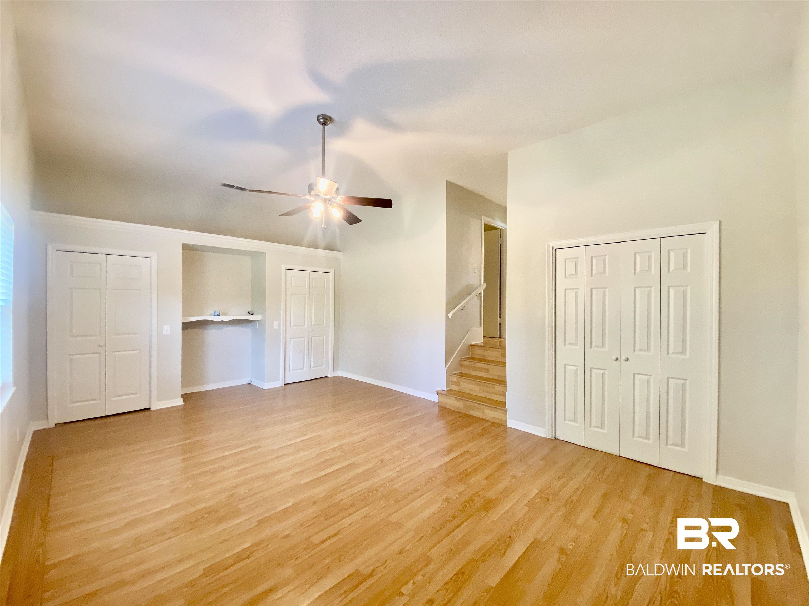 265 Azalea Drive Monroeville, AL 36460 - Photo 30 of 39 Interior space featuring ceiling fan and light hardwood / wood-style floors
