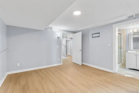 a view of empty room