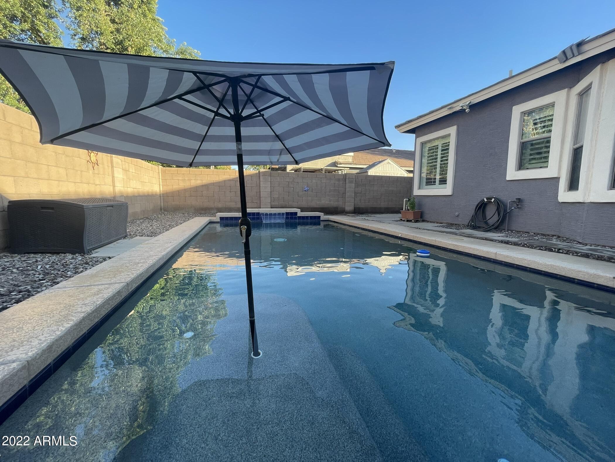 3550 East Los Altos Road Gilbert, AZ 85297 - Photo 16 of 22 Pool with lounging step