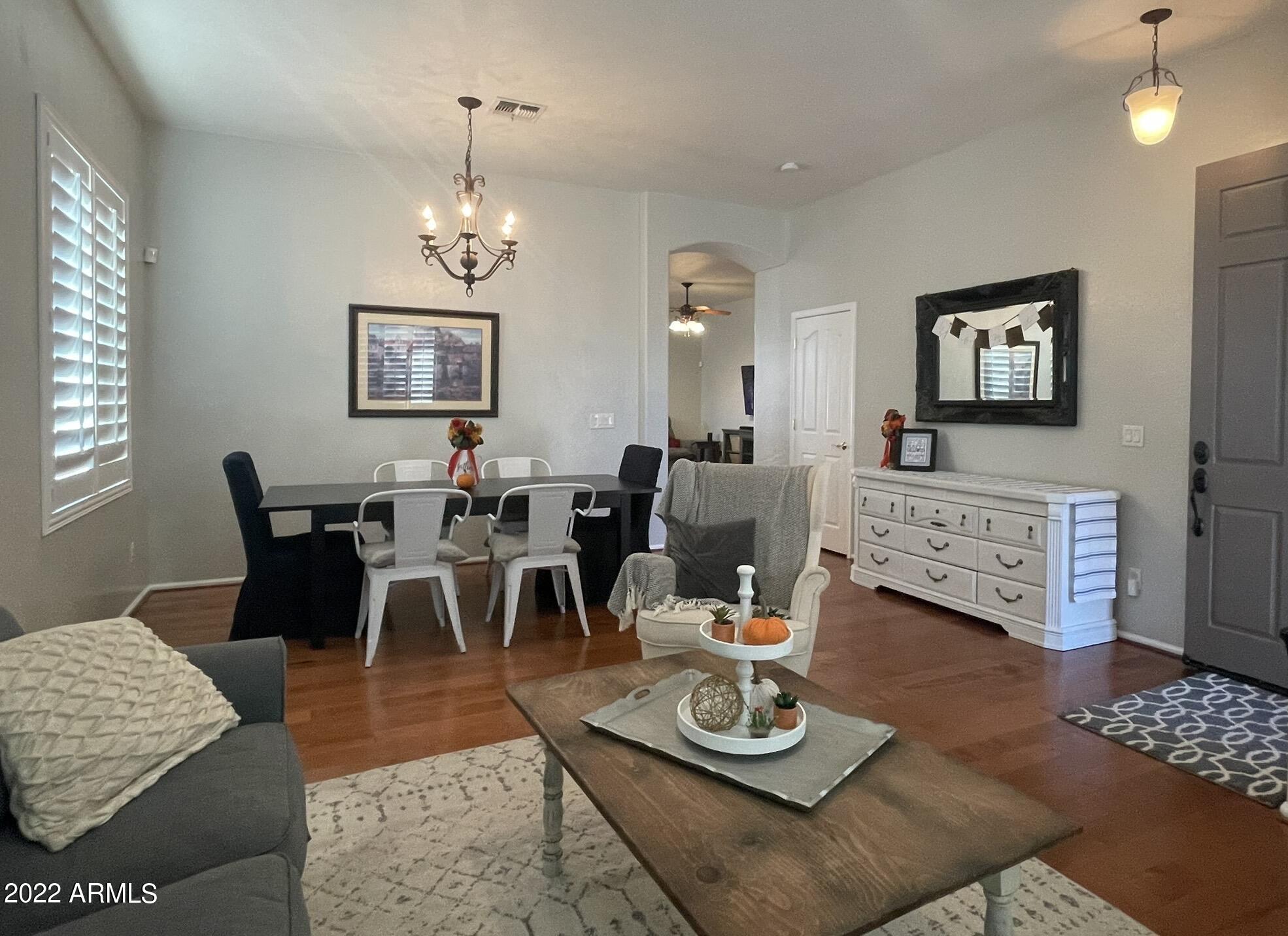 3550 East Los Altos Road Gilbert, AZ 85297 - Photo 6 of 22 Living room and dining room