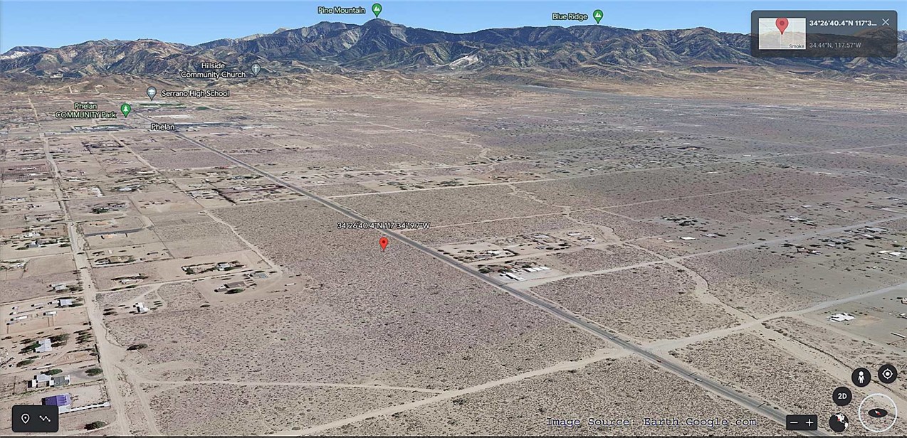 10738 Sheep Creek Road Phelan, CA 92371 - Photo 4 of 20 a view of an ocean beach with mountain