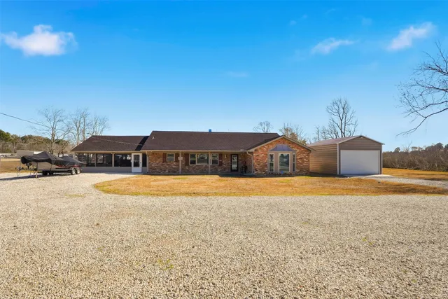 a view of an outdoor space and swimming pool