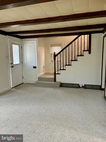 a view of front door