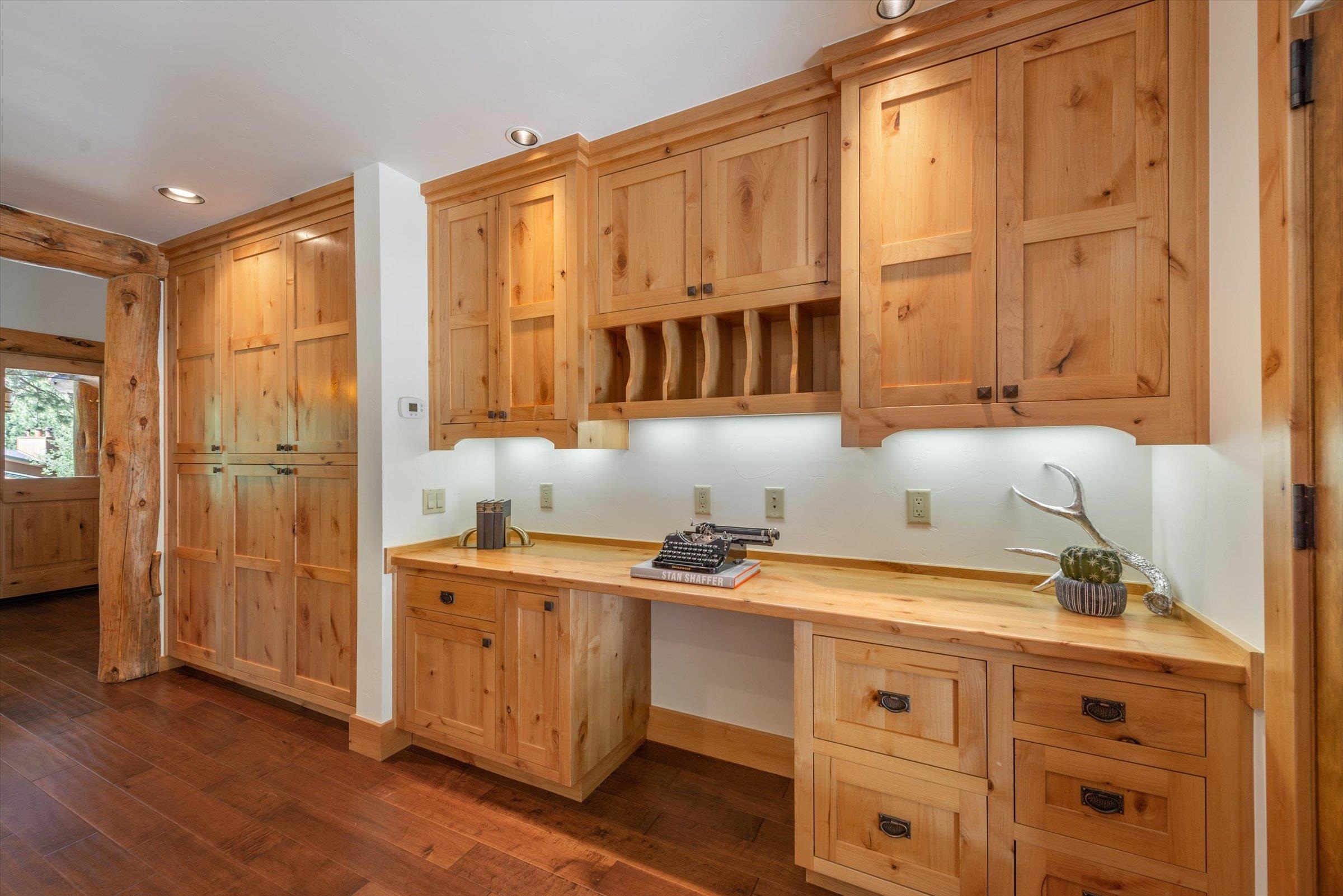 350 Skidder Trail Truckee, CA 96161 - Photo 13 of 20 a kitchen with stainless steel appliances granite countertop a sink window and cabinets