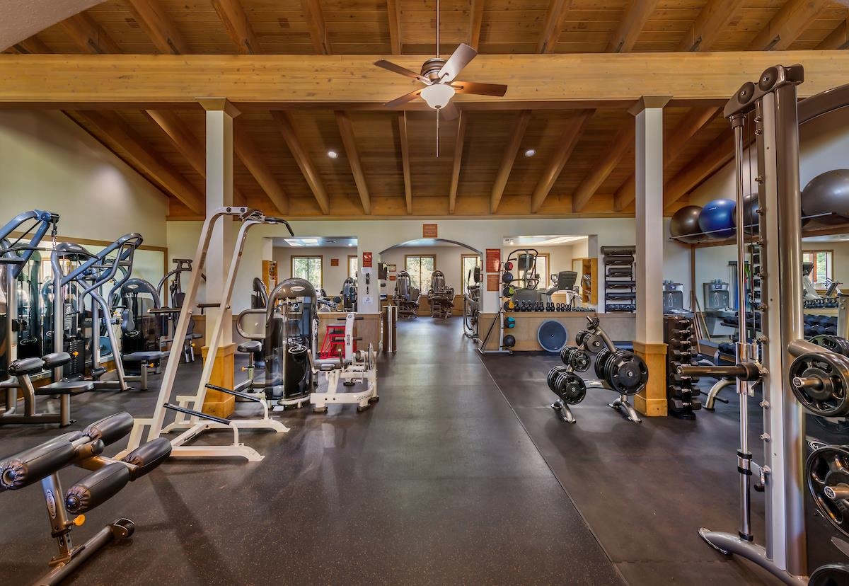 350 Skidder Trail Truckee, CA 96161 - Photo 15 of 20 a view of a room with gym equipment