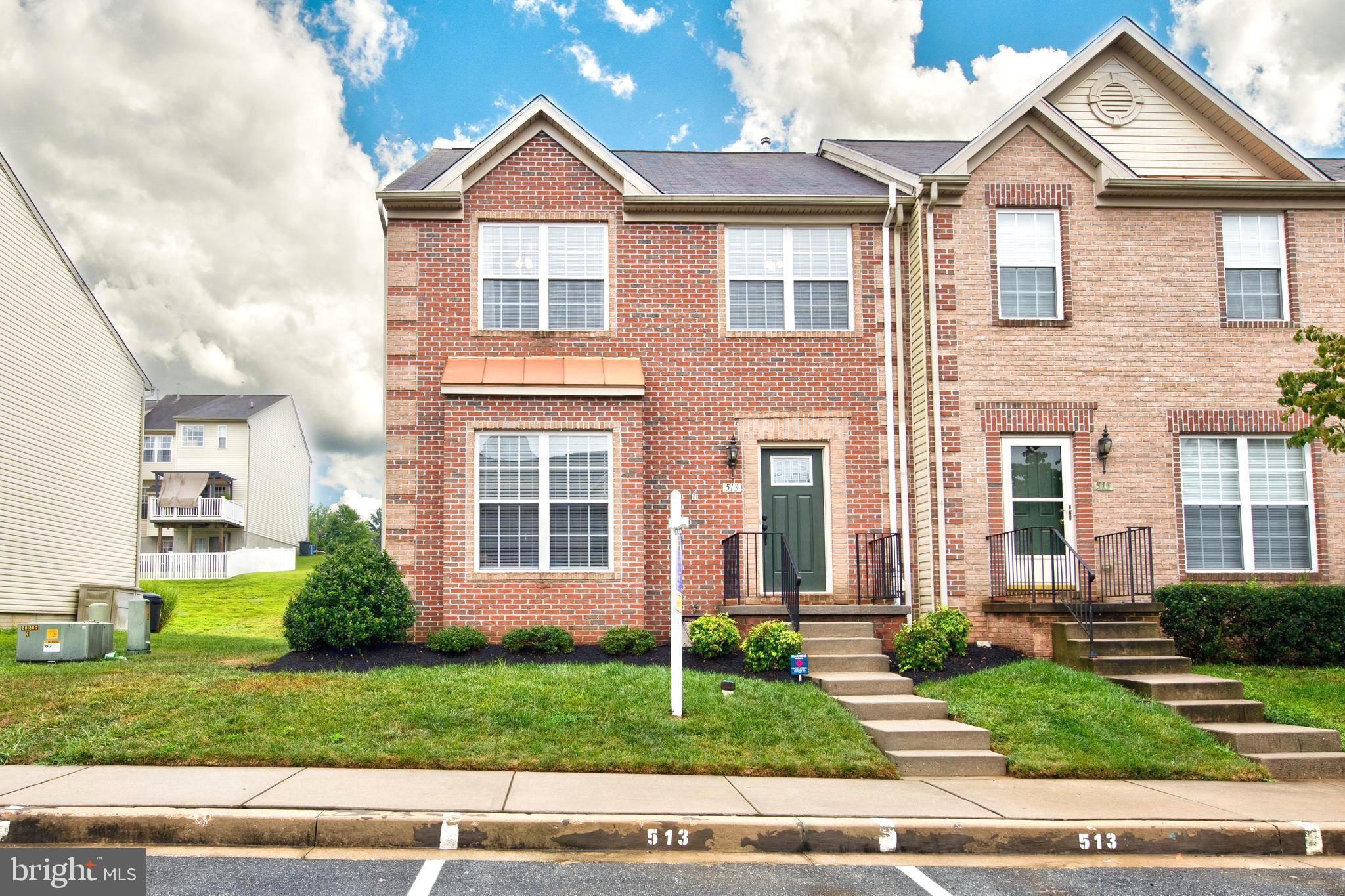 513 Callander Way Abingdon, MD 21009 - Photo 1 of 28 Brick EOG Townhouse
