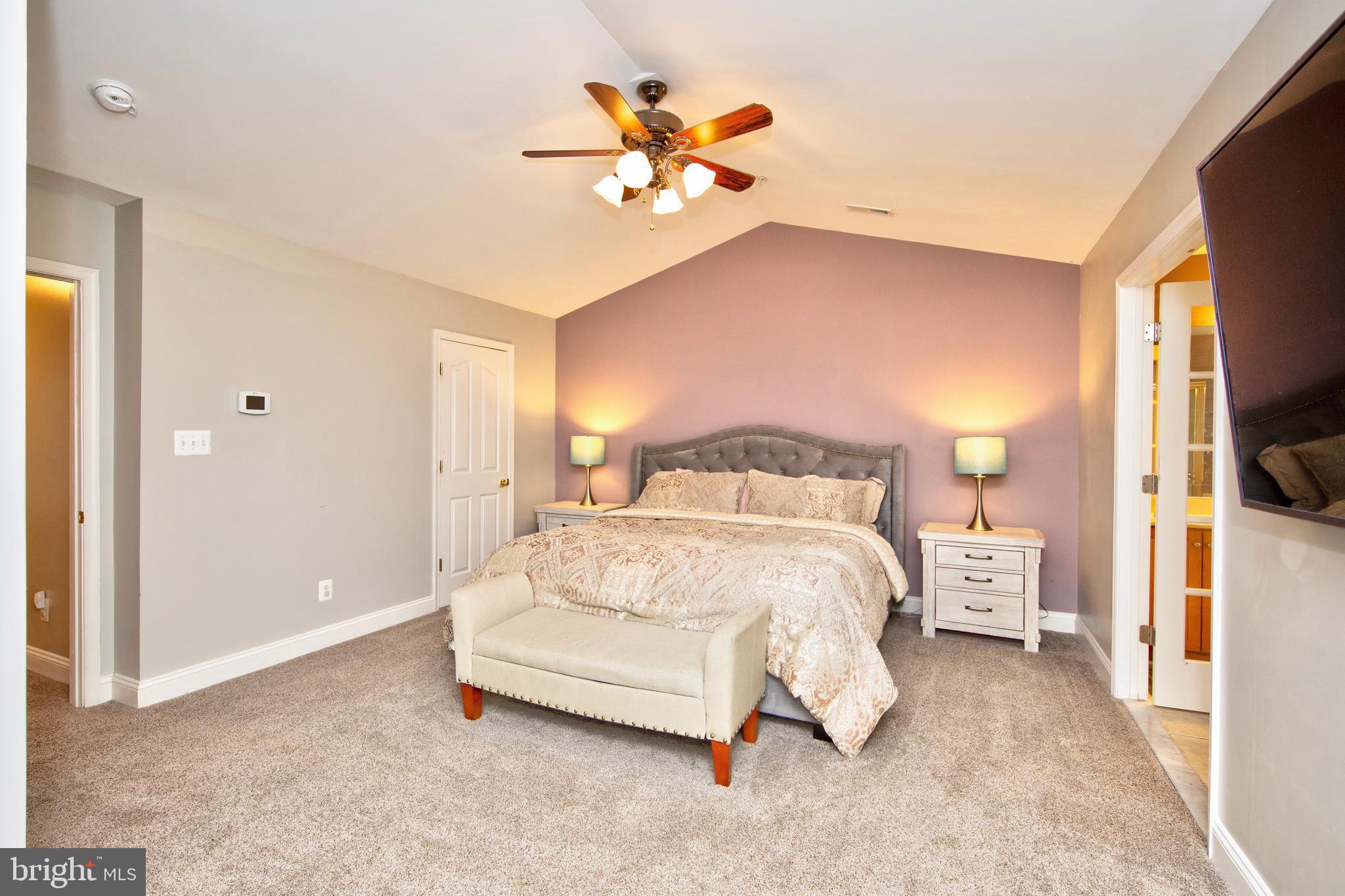513 Callander Way Abingdon, MD 21009 - Photo 17 of 28 Master bedroom with separate his & her closet