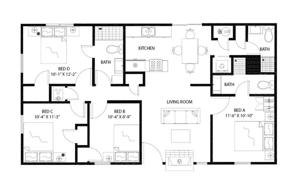 $2,400 | 1738 Rutland Drive, Unit A, Austin, TX 78758