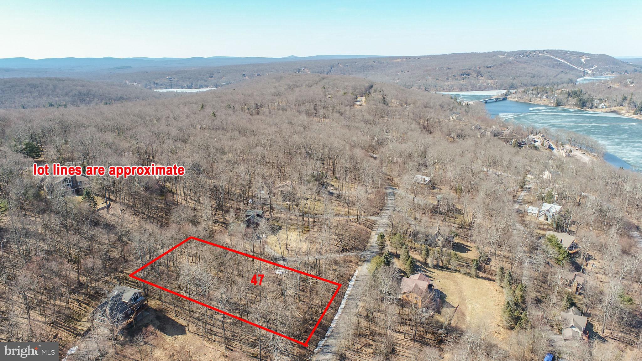 a view of a outdoor space with mountain view