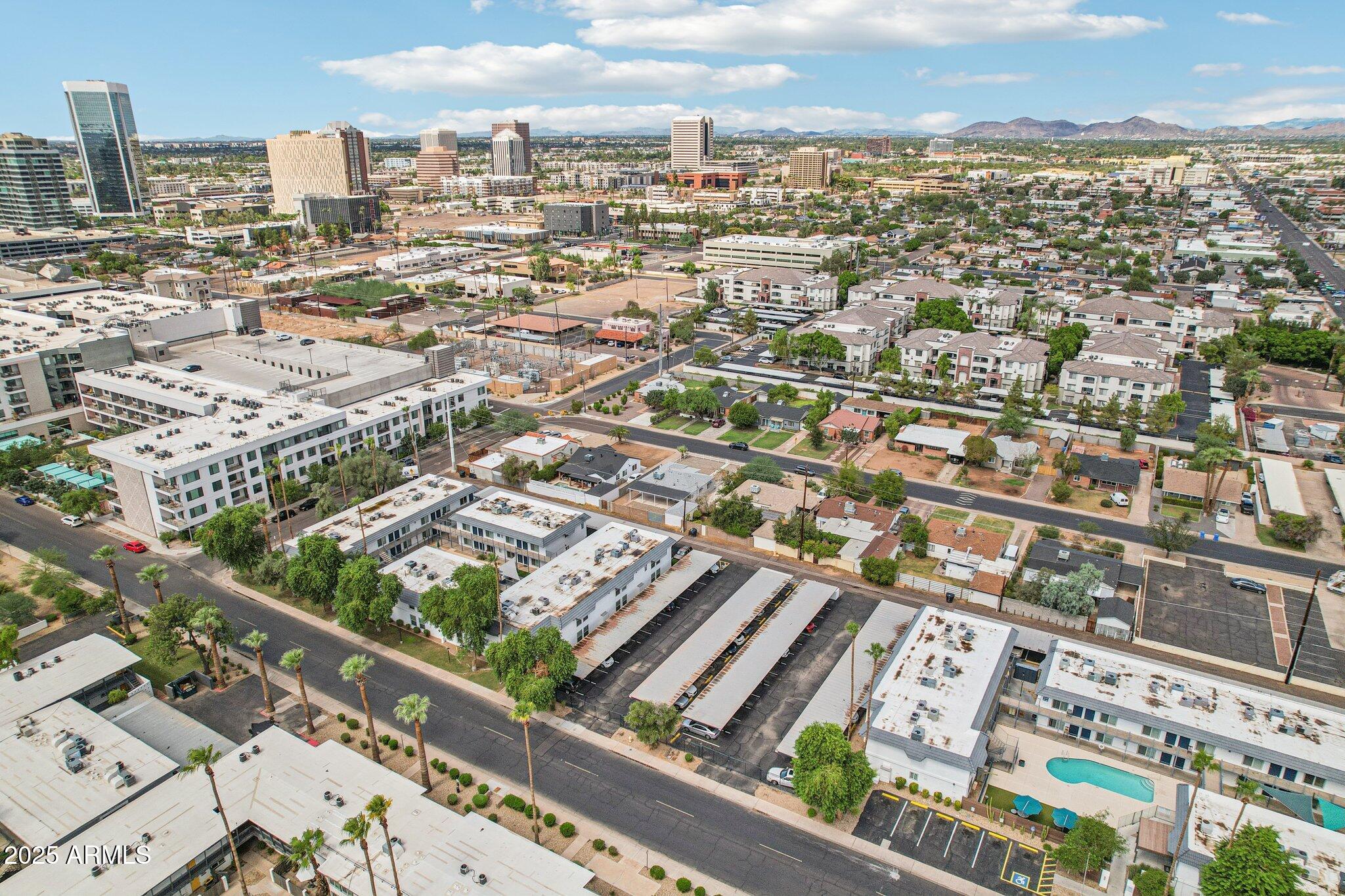 511 East Cheery Lynn Road Phoenix, AZ 85012 - Photo 31 of 33 an aerial view of a city