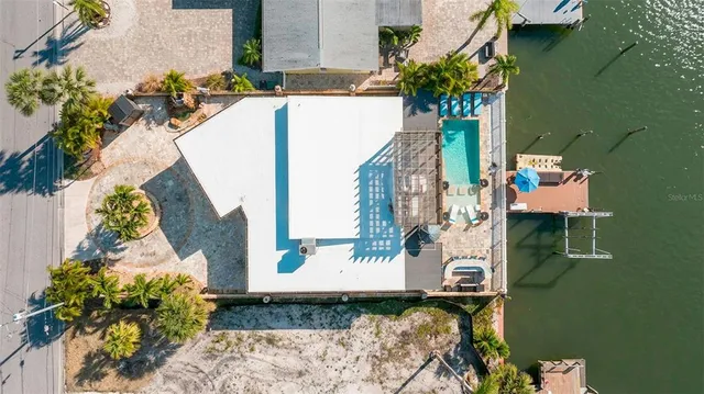 a view of outdoor space with seating area