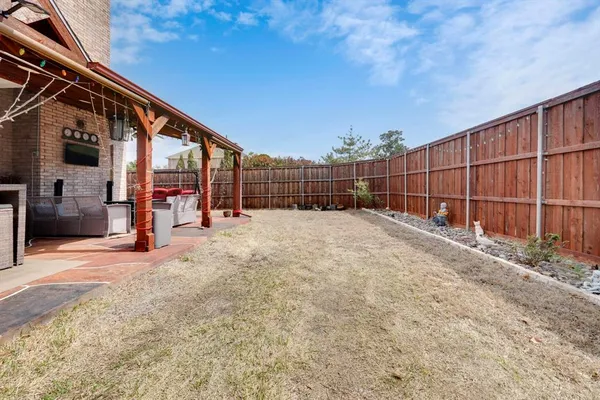 a view of outdoor space and yard