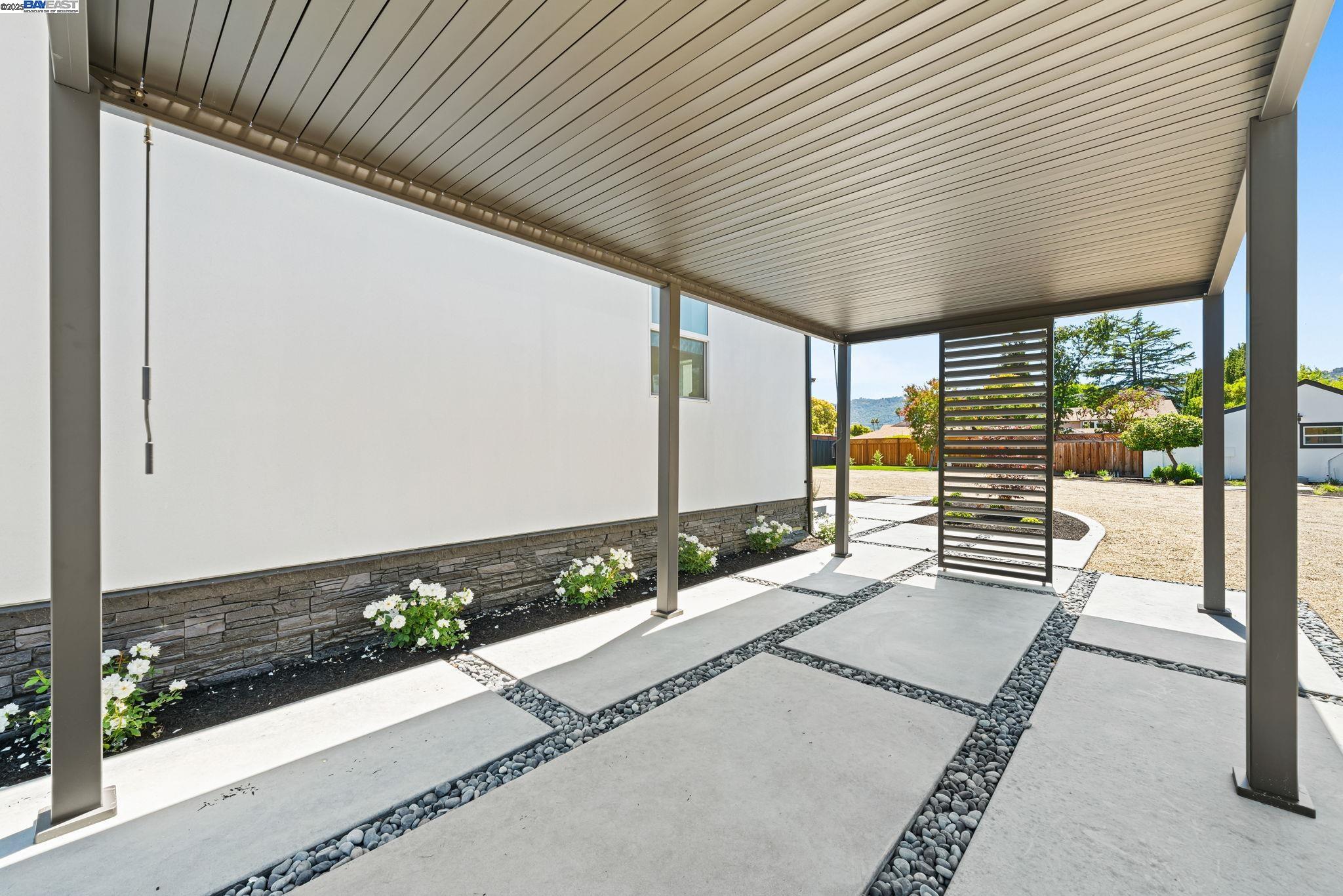 1038 Division Street Pleasanton, CA 94566 - Photo 47 of 53 a view of a back yard from a balcony