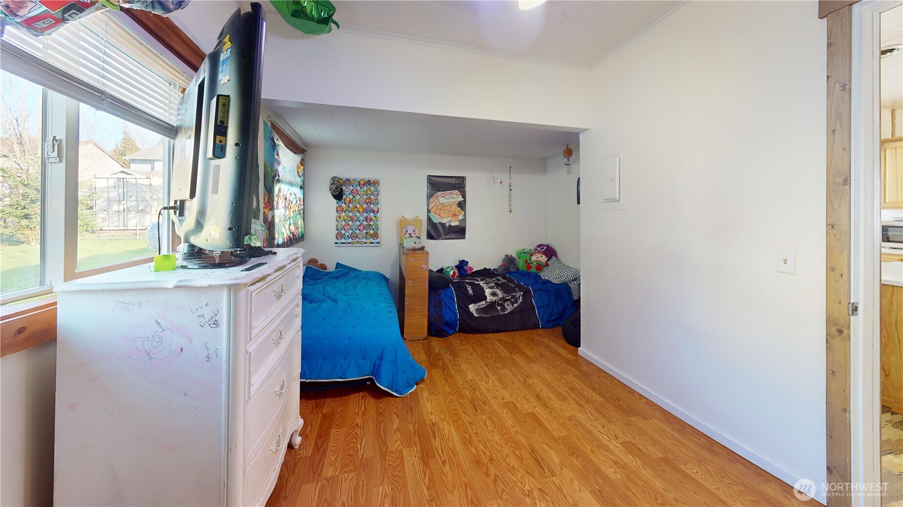 2124 Woburn Street Bellingham, WA 98229 - Photo 18 of 40 a bed room with a bed and a large window