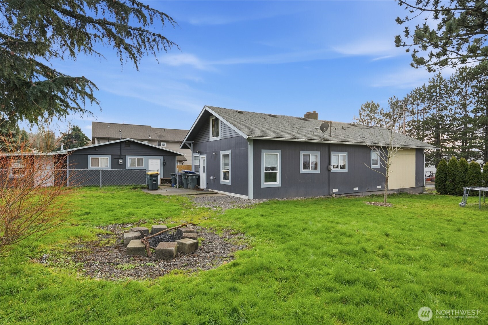 2124 Woburn Street Bellingham, WA 98229 - Photo 24 of 40 a view of a yard in front of a house with a yard
