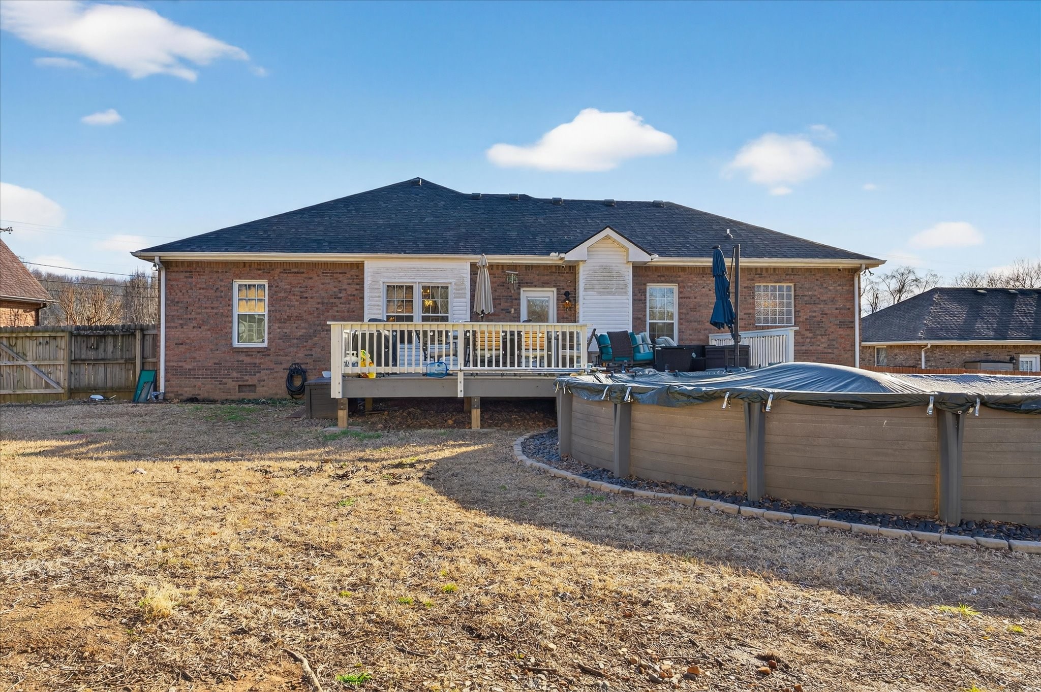 200 Cheshire Road Clarksville, TN 37043 - Photo 30 of 33 a view of a house with a backyard
