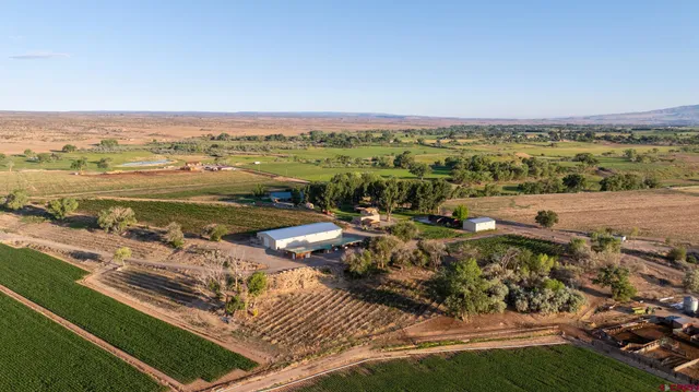 an aerial view of a city with ocean view