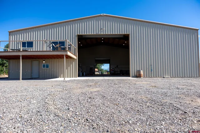 a view of a house with a balcony