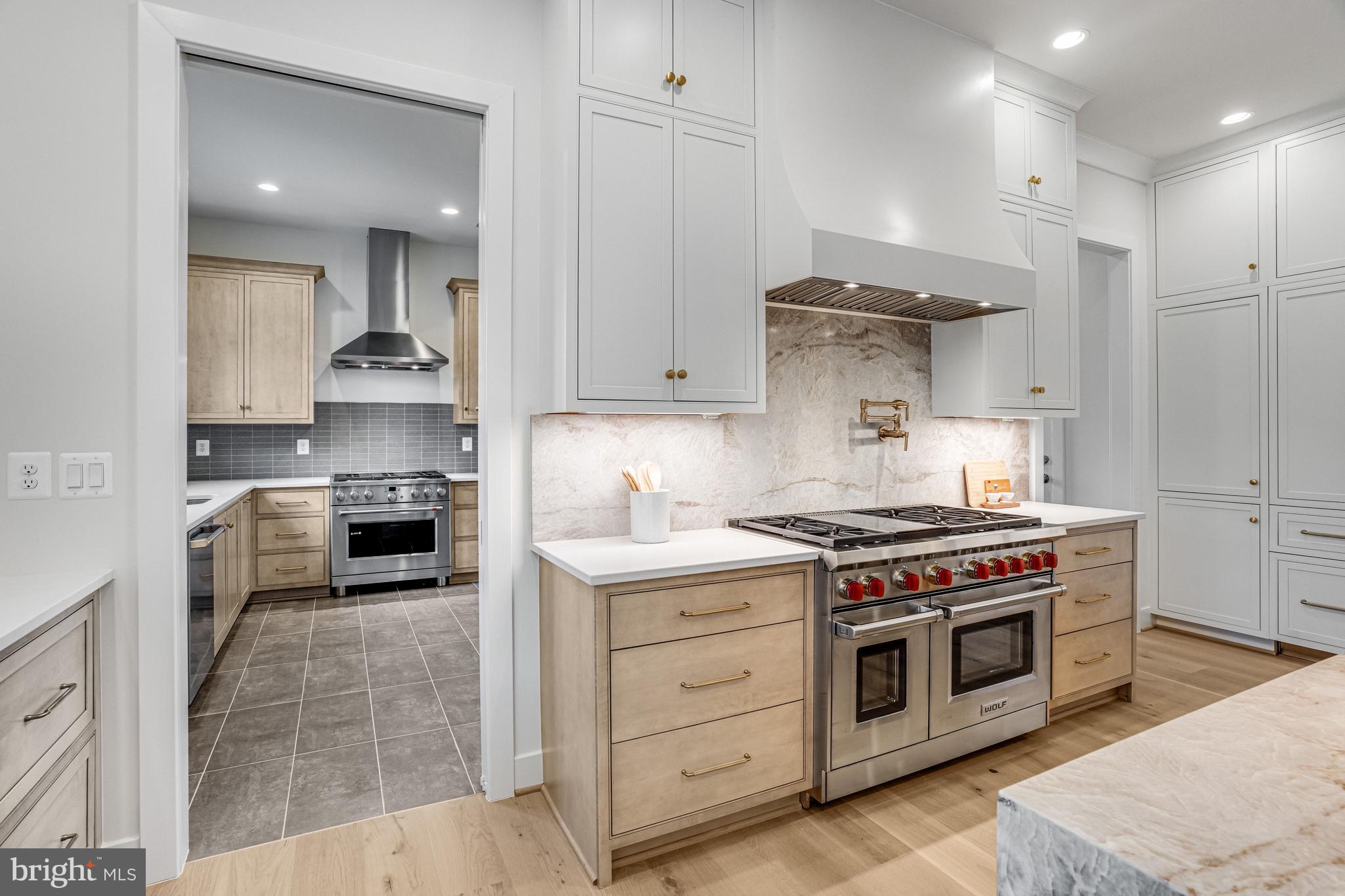 1002 Springvale Road Great Falls, VA 22066 - Photo 28 of 73 catering kitchen w/pocket door