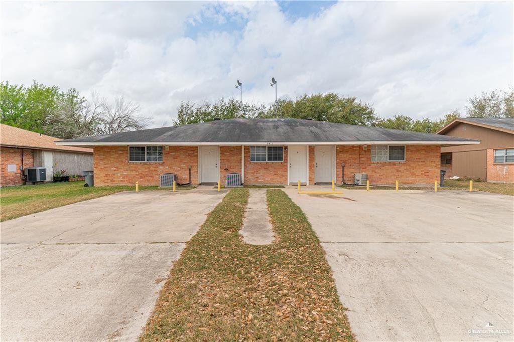 3415 North Kenyon Road, Unit 3 Edinburg, TX 78542 - Photo 3 of 15 front view of house with a yard