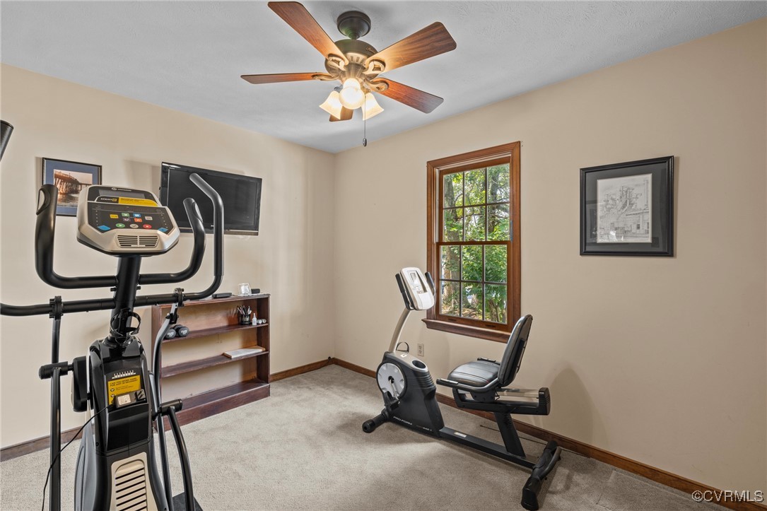 6137 Dijon Drive Mechanicsville, VA 23111 - Photo 22 of 44 a view of a room with gym equipment