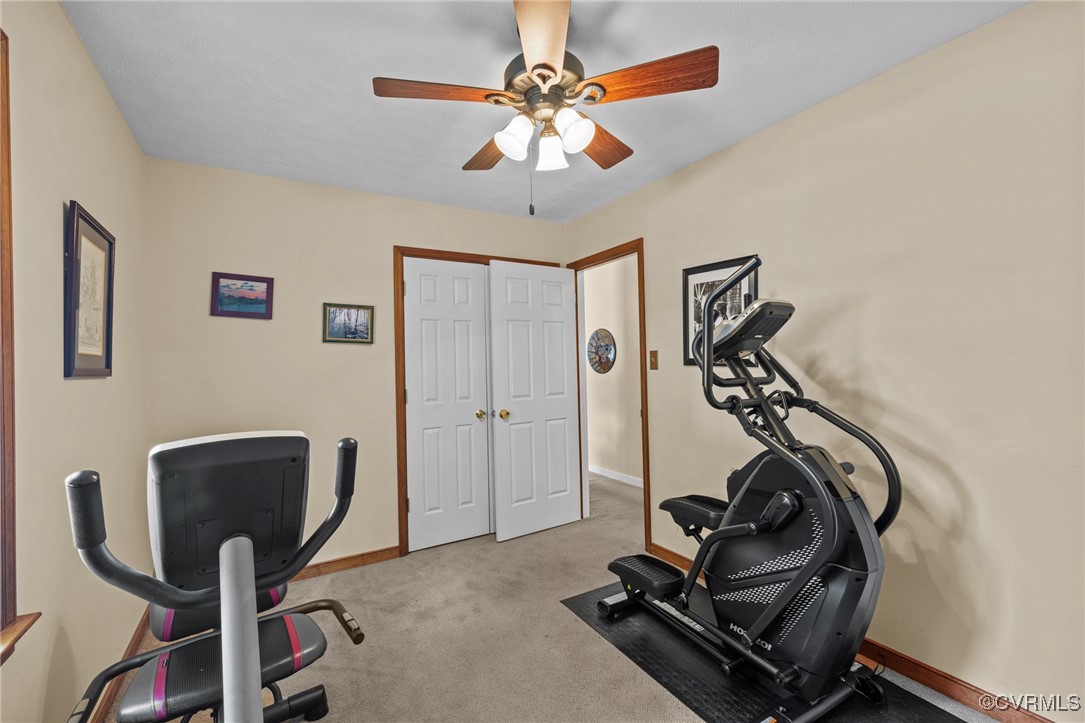 6137 Dijon Drive Mechanicsville, VA 23111 - Photo 24 of 44 a view of a workspace with furniture and a window